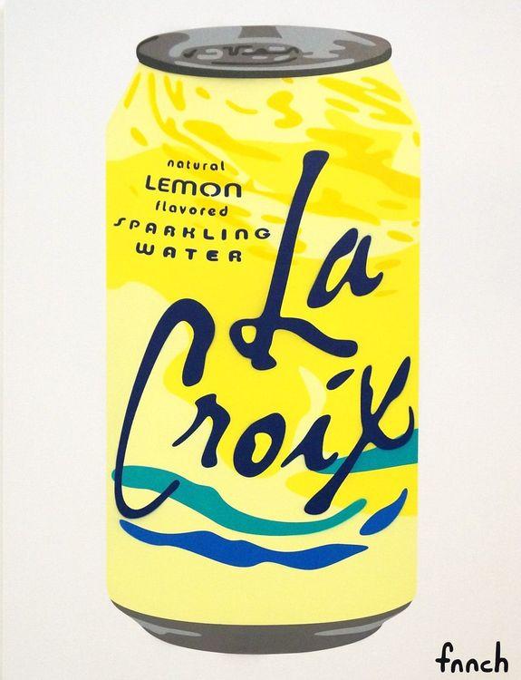 Large Lemon Sparkling Water