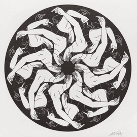 Circle in Black