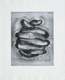 Soft Ground Etching - Blue