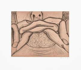 Soft Ground Etching - Coral
