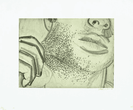 Soft Ground Etching - Green