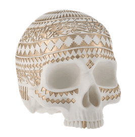 Memento Mori Skull (White)