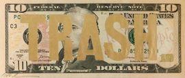 Trash 10 Dollar (Gold Leaf)