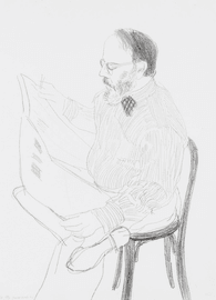 Henry Reading The Newspaper