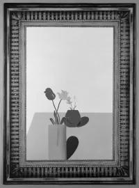 Still Life (Silver Flowers)