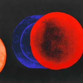 Cadmium-Vermillion Eclipse