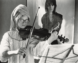 Rosie and Violin (At Twelve)
