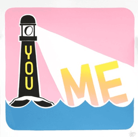You and Me (Pink and Blue)