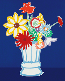 Country Bouquet with Blue