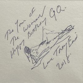 GQ 30th Anniversary Napkin