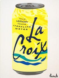 Large Lemon Sparkling Water