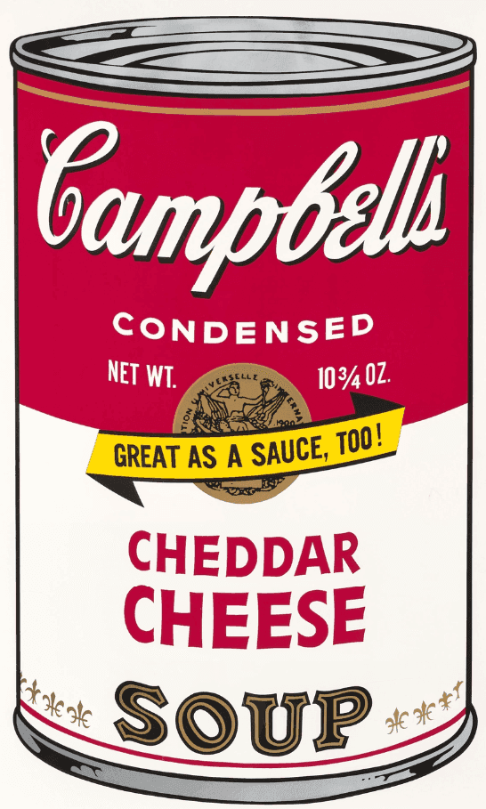 Andy Warhol, ‘Campbell's Soup Cans II Cheddar Cheese (FS II.63)’, 1969, Print, Screenprint on paper, Factory Additions, Numbered