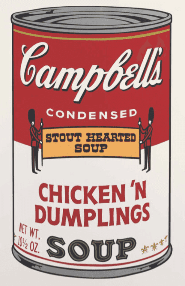 Andy Warhol, ‘Campbell's Soup Cans II Chicken 'N Dumplings (FS II.58)’, 1969, Print, Screenprint on paper, Factory Additions, Numbered