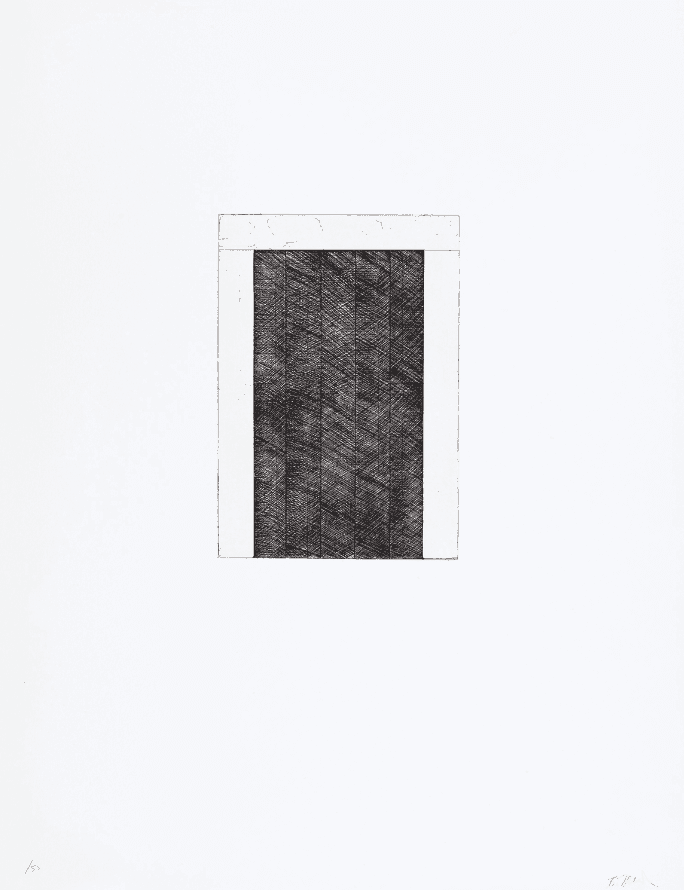 Brice Marden, ‘XII Views for Caroline Tatyana’, 1989, Print, Etching with aquatint printed on white Arches paper, null, Numbered, Dated