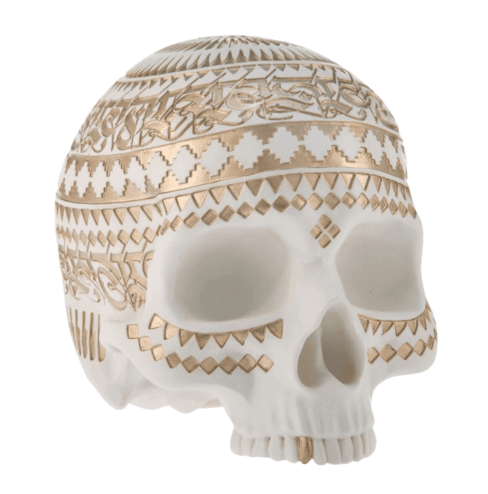 Memento Mori Skull (White)