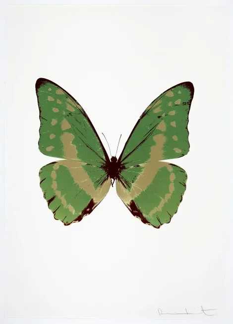 Damien Hirst, ‘The Souls III - Leaf Green - Cool Gold - Burgundy’, 2010, Print, 2 colour foil block on 300gsm Arches 88 archival paper., Paul Stolper and Other Criteria, Numbered