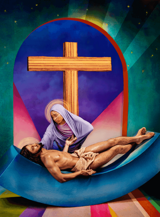 David LaChapelle, ‘XIII - He is Taken Down From the Cross’, 2023, Print, Pigment Print on Dibond, null,