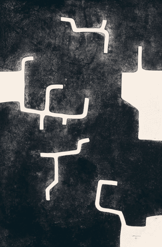Eduardo Chillida, ‘Homenaje a Aimé Maeght’, 1988, Print, Etching with Aquatint on Arches Paper, Adrian Maeght, Numbered