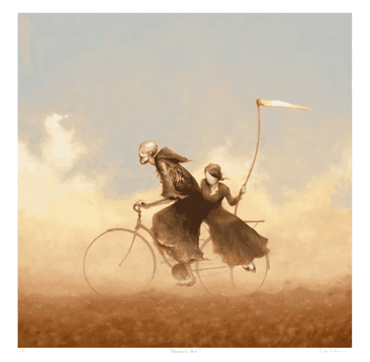 Esao Andrews, ‘Memento Mori (Timed Edition)’, 2024, Print, Giclee Print Cotton Rag paper, null, Numbered