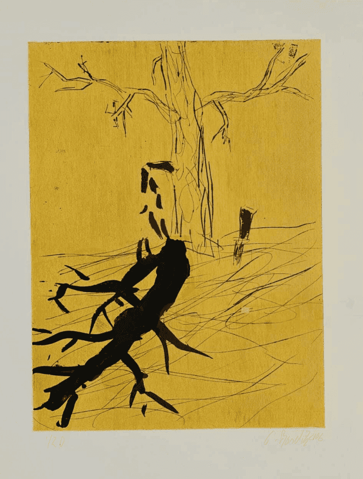 Georg Baselitz, ‘Der Baum (Remix)’, 2006, Print, Etching and aquatinta, null, Numbered, Dated