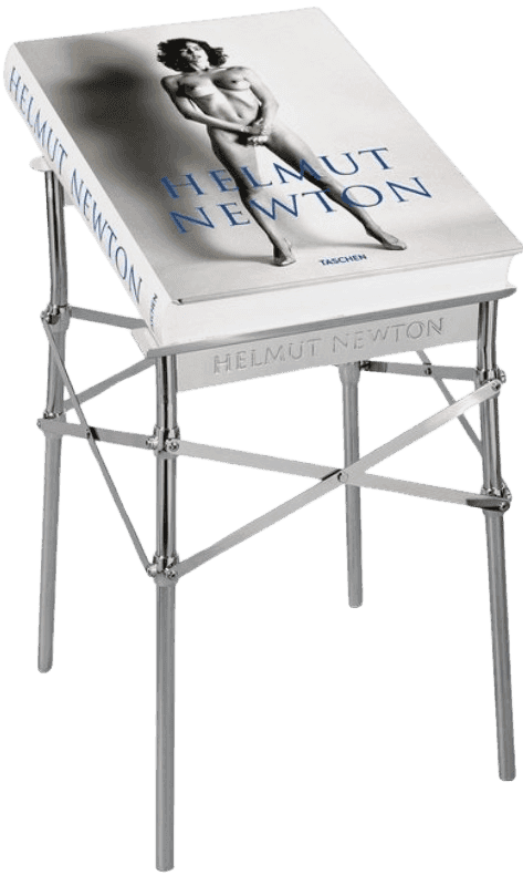 Helmut Newton, ‘Baby Sumo’, 2020, Print, Hardcover, 35.8 x 50 cm, 9,80 kg (21.56 lb), 464 pages, with book stand and pedestal, 74 cm (29.2 in.) (height of book on stand), null, Numbered