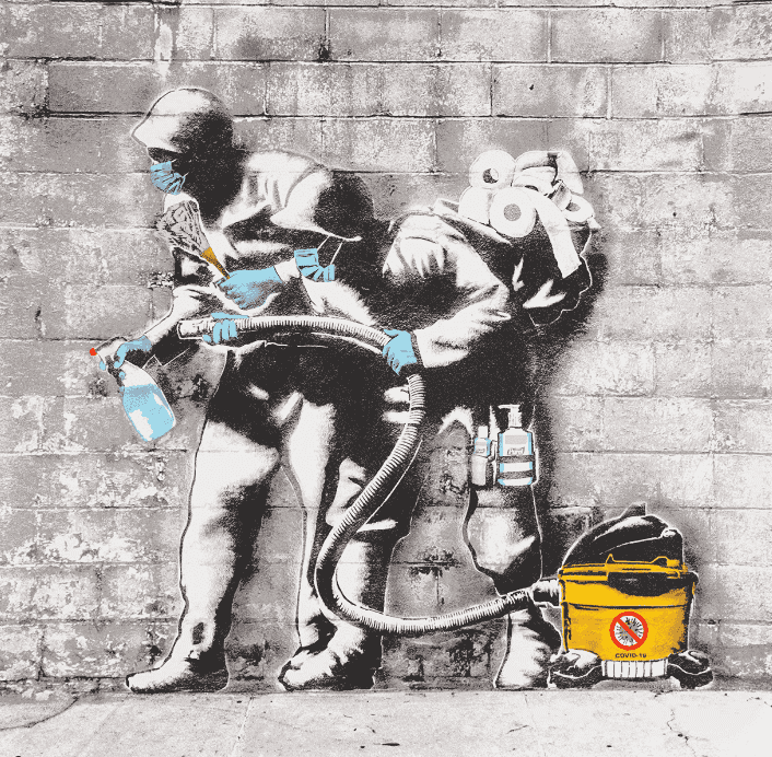 Hijack, ‘Pandemonium’, 2020, Print, Screenprint on Paper, null, Numbered, Dated