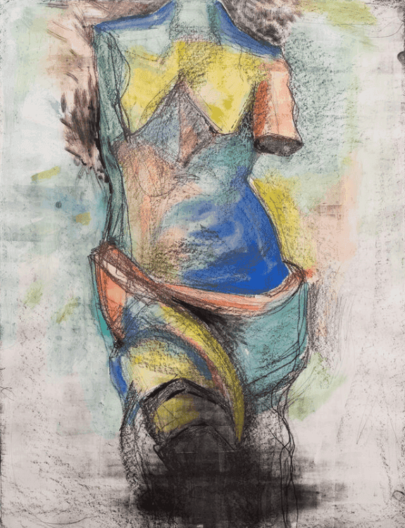 Jim Dine, ‘The French Watercolor Venus’, 1985, Print, Unique mixed media with soft-ground etching, null, Numbered