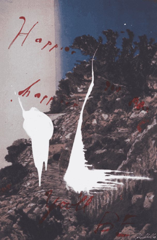 Julian Schnabel, ‘Happier you are... Happier you'll be’, 2009, Print, Archival pigment inks on fine art paper, null, Numbered, Dated