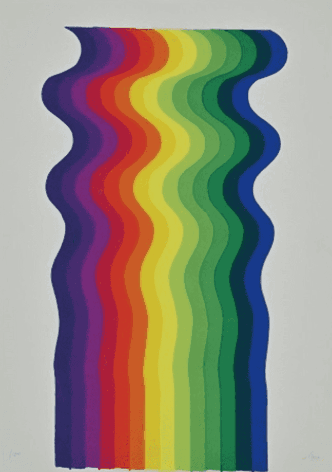 Julio Le Parc, ‘Optical II’, 1976, Print, Original Screen Print, La Nuovo Foglio Editore,