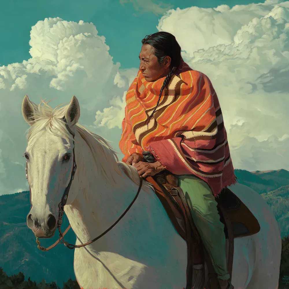 Mark Maggiori, ‘Under the Pueblo Sky’, 2024, Print, Oil on linen, null,