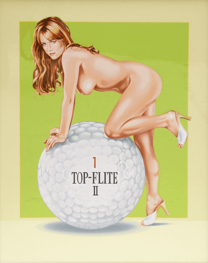 Mel Ramos, ‘Top Flite II’, 2001, Print, Lithograph, null, Numbered