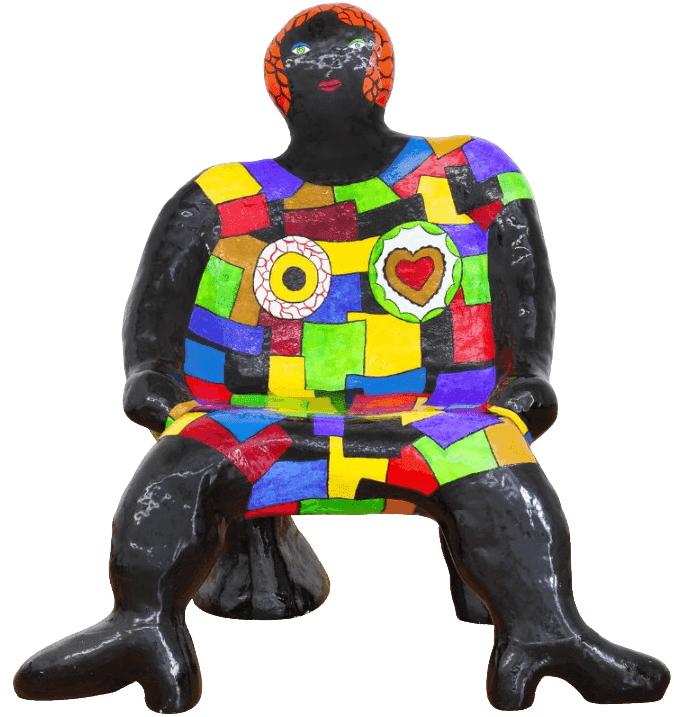 Niki de Saint Phalle, ‘Clarice, Chaise Femme’, 1982, Sculpture, Painted resin, null, Numbered
