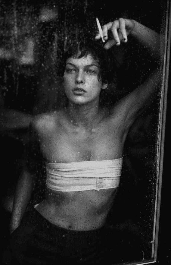 Peter Lindbergh, ‘Milla Jovovich, Italian Vogue’, 1996, Print, Gelatin silver print, null, Numbered, Dated