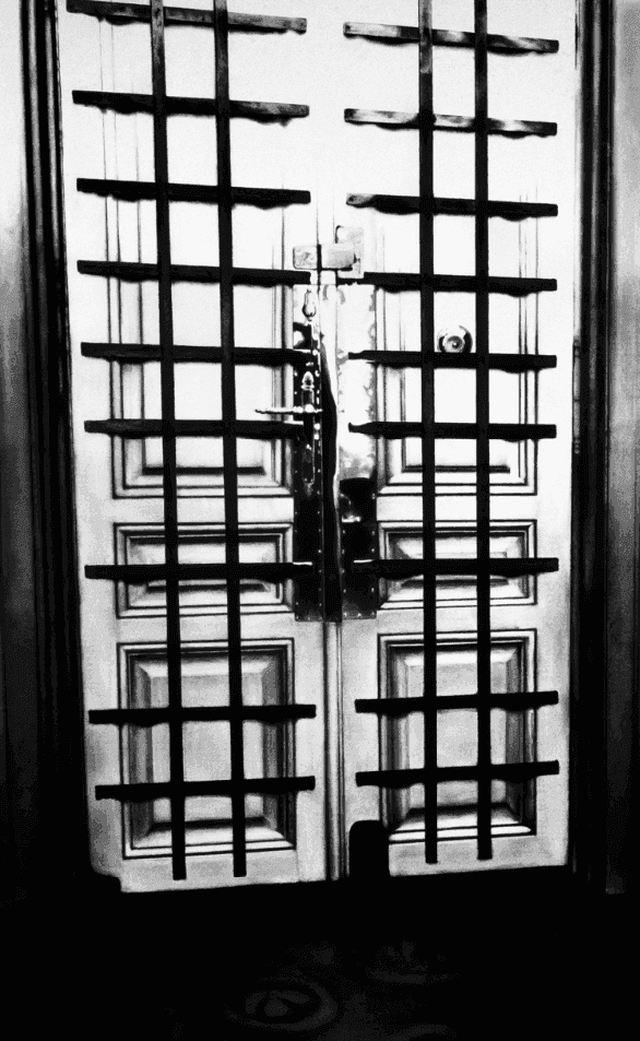 Robert Longo, ‘Interior Apartment Front Door with Bars’, 2004, Print, Pigment Print, null, Numbered