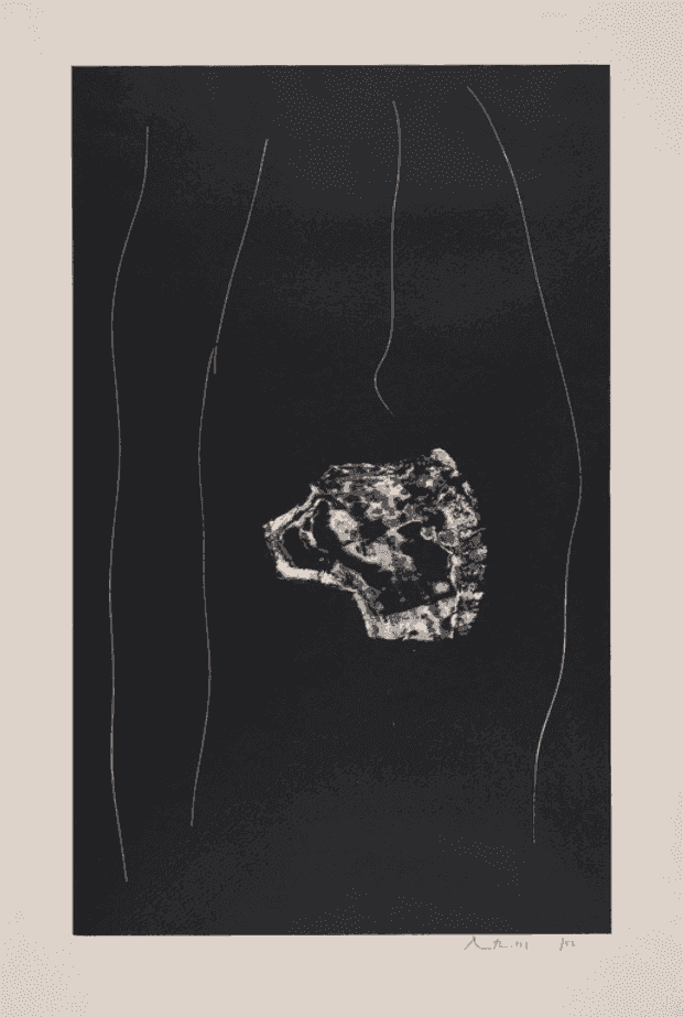 Robert Motherwell, ‘Soot-Black Stone III’, 1973, Print, Lithograph, null, Numbered