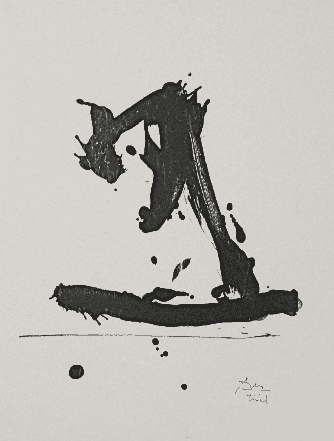 Robert Motherwell, ‘Summertime in Italy’, 1966, Print, Liquid tusche, Hollander Workshop,