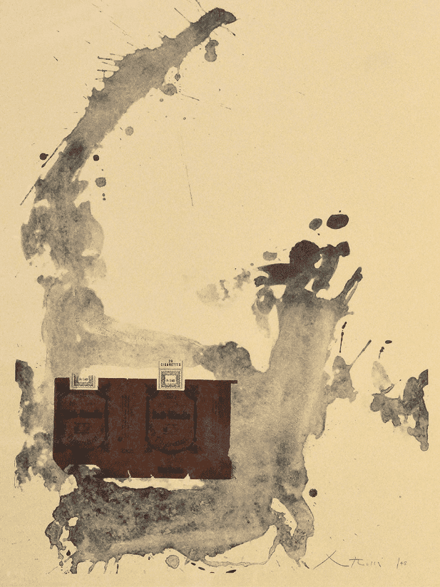 Robert Motherwell, ‘Tobacco Roth - Handle’, 1975, Print, Color Lithograph, null, Numbered