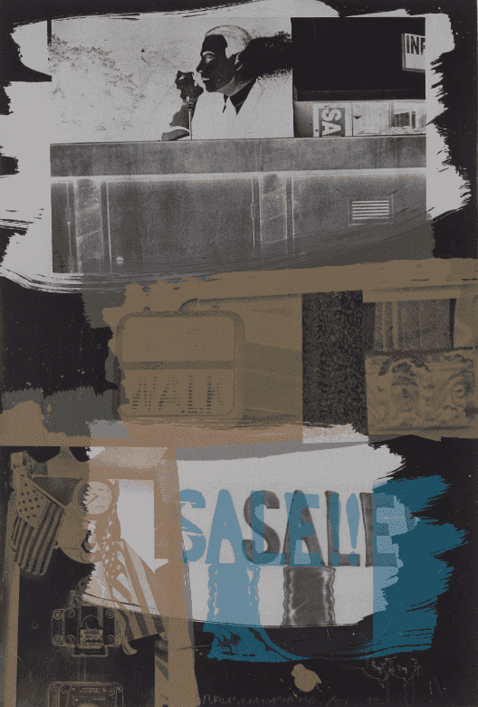 Robert Rauschenberg, ‘Fence’, 1992, Print, Lithograph, null, Numbered