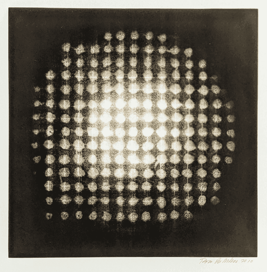 Ross Bleckner, ‘(ON) Eclipsed ’, 2010, Print, Color aquatint and etching on Somerset wove paper., Paulson Bott Press, Numbered, Dated