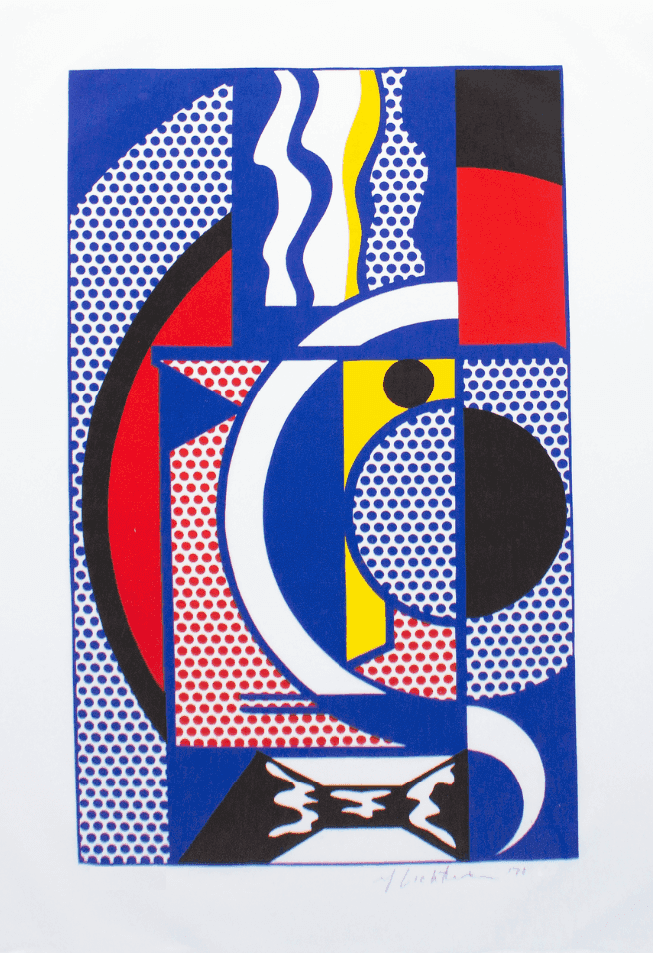 Roy Lichtenstein, ‘Modern Head I’, 1970, Print, Woodcut on Japanese Hoshi paper, null, Numbered, Dated