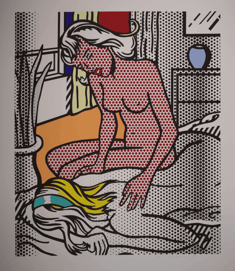 Roy Lichtenstein, ‘Two Nudes’, 1994, Print, Relief print on Rives BFK mold-made paper, null, Numbered, Dated