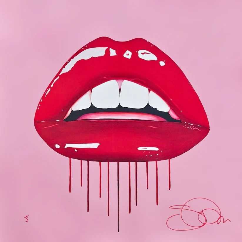 Sara Pope, ‘Decadence Goes Pop (Baby Pink)’, 2025, Print, Archival Inkjet with 1 Colour Screenprint and Varnish Overlay on Somerset Satin Enhanced 330gsm Paper, null, Numbered