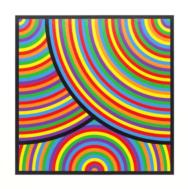 Sol LeWitt, ‘Color Bands, Plate # 03’, 2000, Print, Linocut in colors in Somerset paper, null, Numbered