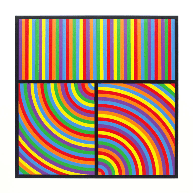 Sol LeWitt, ‘Color Bands, Plate # 05’, 2000, Print, Linocut in colors in Somerset paper, null, Numbered