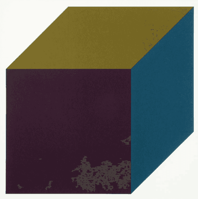 Sol LeWitt, ‘Forms Derived from a Cube (Colors Superimposed), Plate #01’, 1991, Print, Somerset textured white, 300 gram, null, Numbered