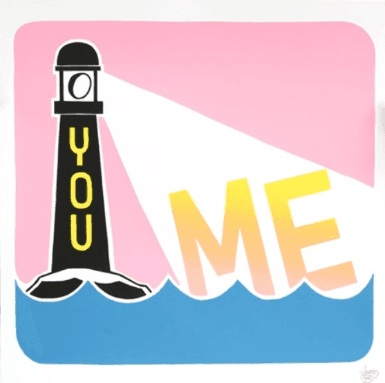 You and Me (Pink and Blue)