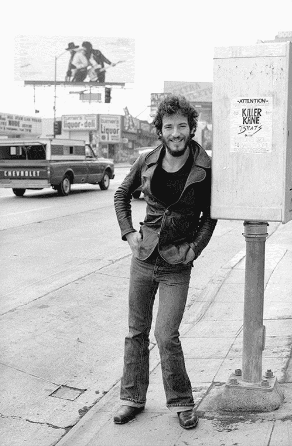 Terry O'Neill, ‘Bruce Spingsteen, Sunset Strip’, 1975, Print, Gelatin Silver Print, null,