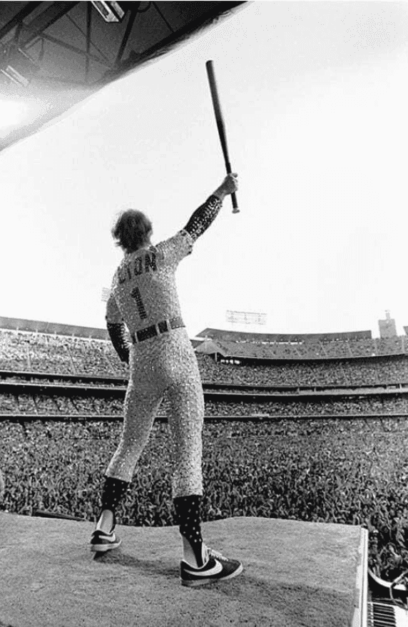 Terry O'Neill, ‘Elton John (EJ010)’, 1975, Print, Gelatin silver print, null,