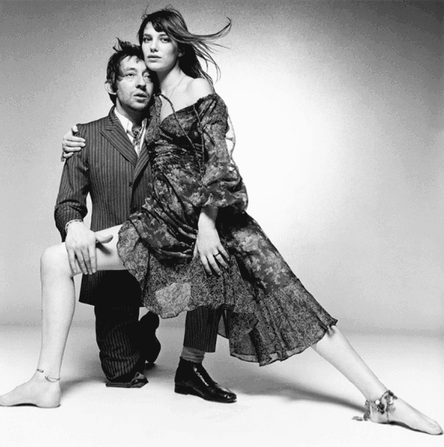 Terry O'Neill, ‘Serge Gainsbourg and Jane Birkin’, 1970, Print, Gelatin Silver Print, null,