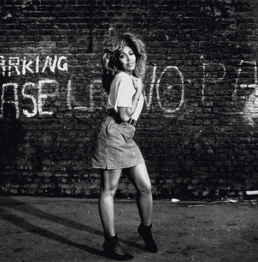 Terry O'Neill, ‘Tina Turner in London’, 1992, Print, Silvergelatine print in solid black, null, Numbered